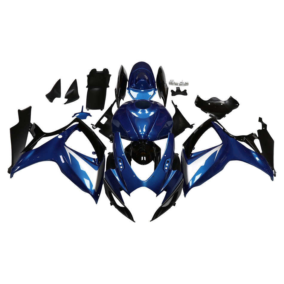 Injection Verkleidung Kit Karosserie Kunststoff ABS Für Suzuki GSXR 600/750 2006-2007 K6