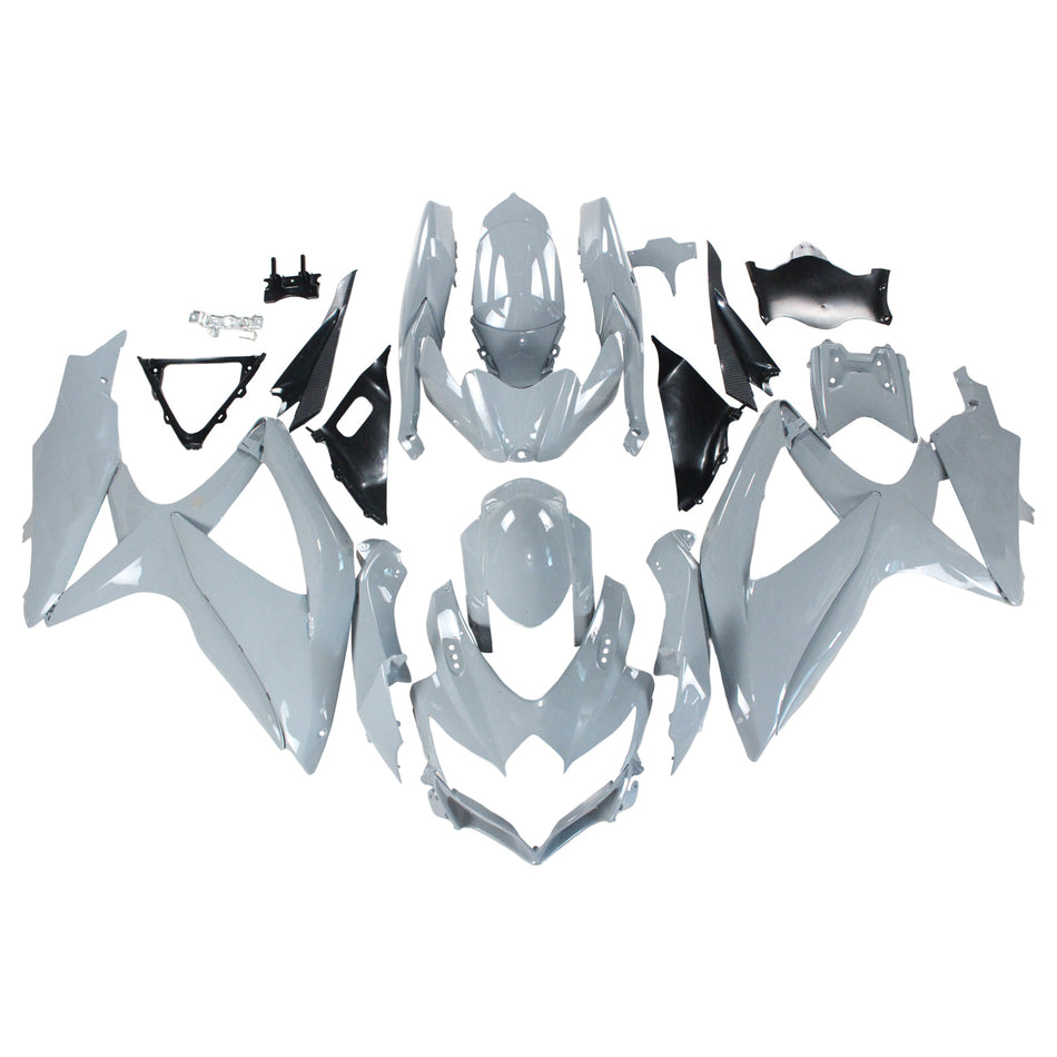 Amotopart Suzuki GSXR 600/750 2008-2010 Verkleidungskit Karosserie Kunststoff ABS K8