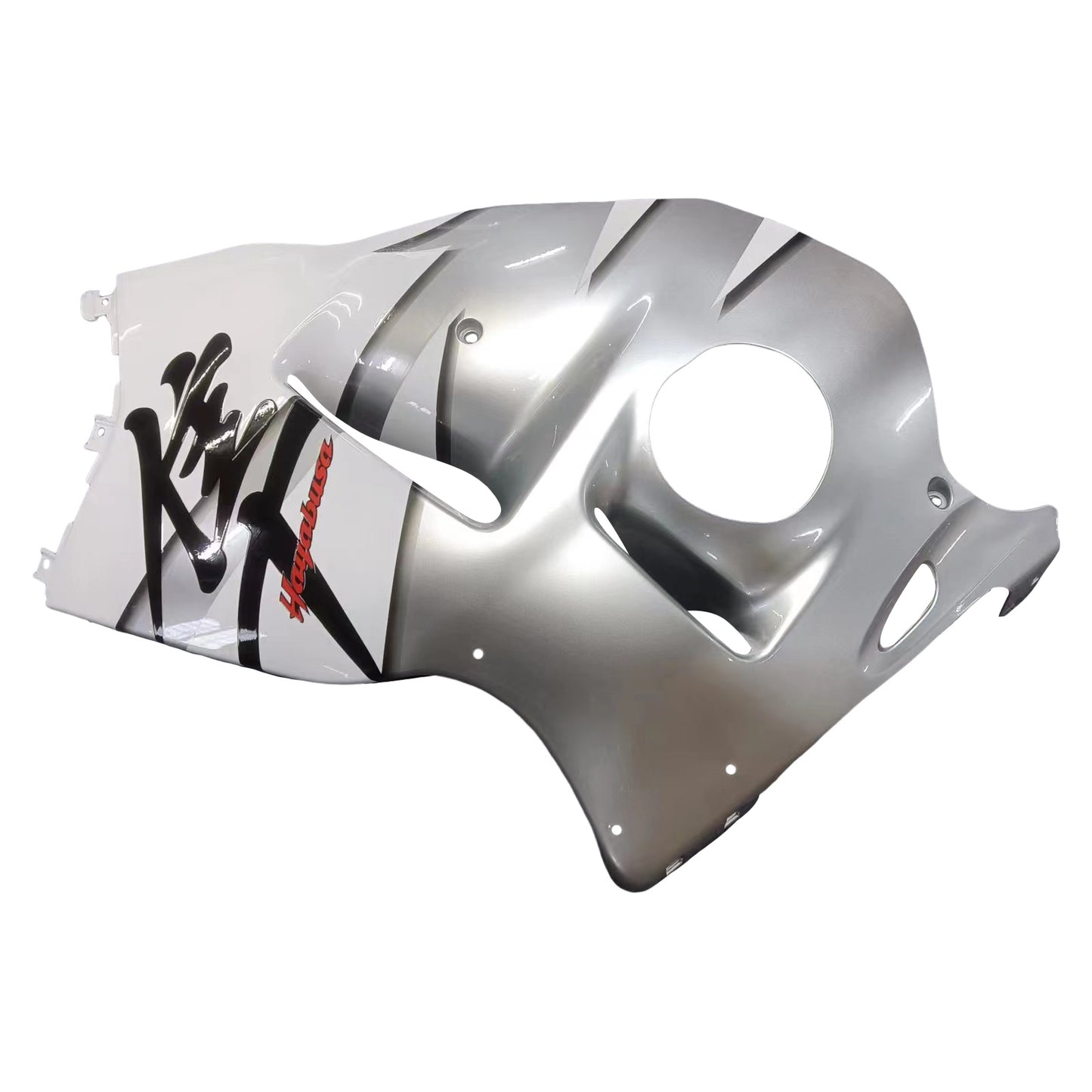 Amotopart Suzuki Hayabusa GSXR1300 1999-2007 Wei?es Kit