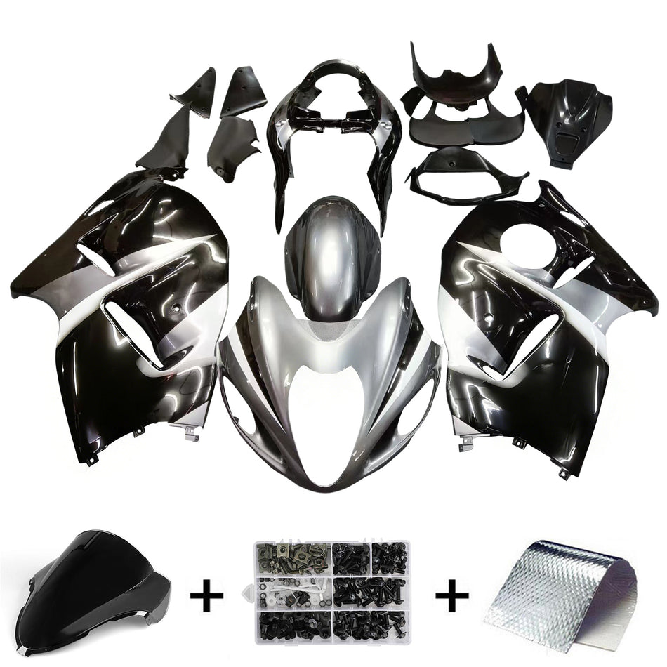 Amotopart Suzuki Hayabusa GSXR1300 1999-2007 Verkleidungskit Karosserie Plastik