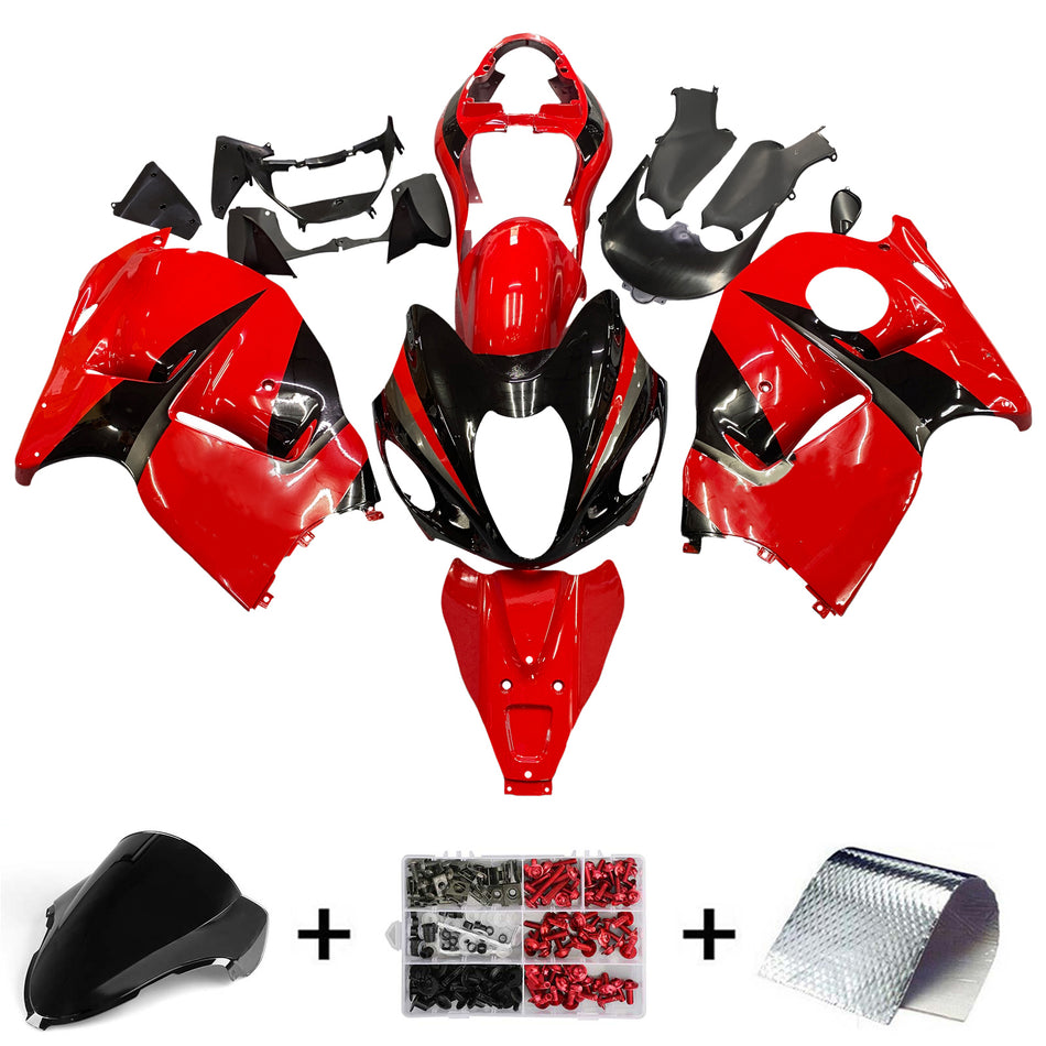Amotopart Suzuki Hayabusa GSXR1300 1999-2007 Verkleidungskit Karosserie Plastik