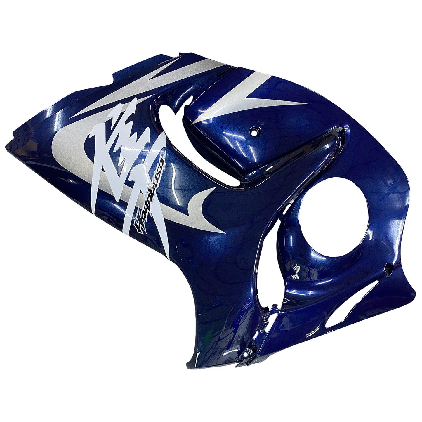 AMOTOPART FAKINGS 2008-2020 Suzuki GSX 1300 Hayabusa Blue Dark Metallic Hayabusa Rennen Generisches Rennen