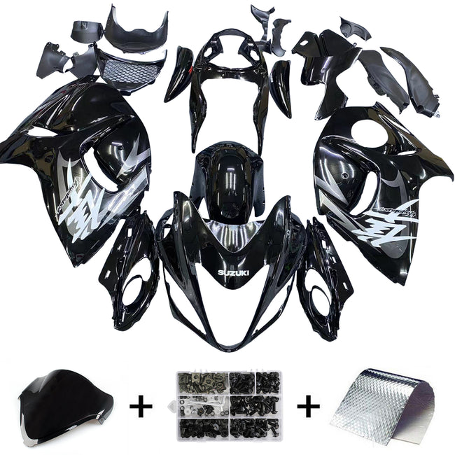 Amotopart-Verkleidungen Suzuki GSX 1300 Hayabusa All Black Hayabusa Racing (2008-2020) Generic