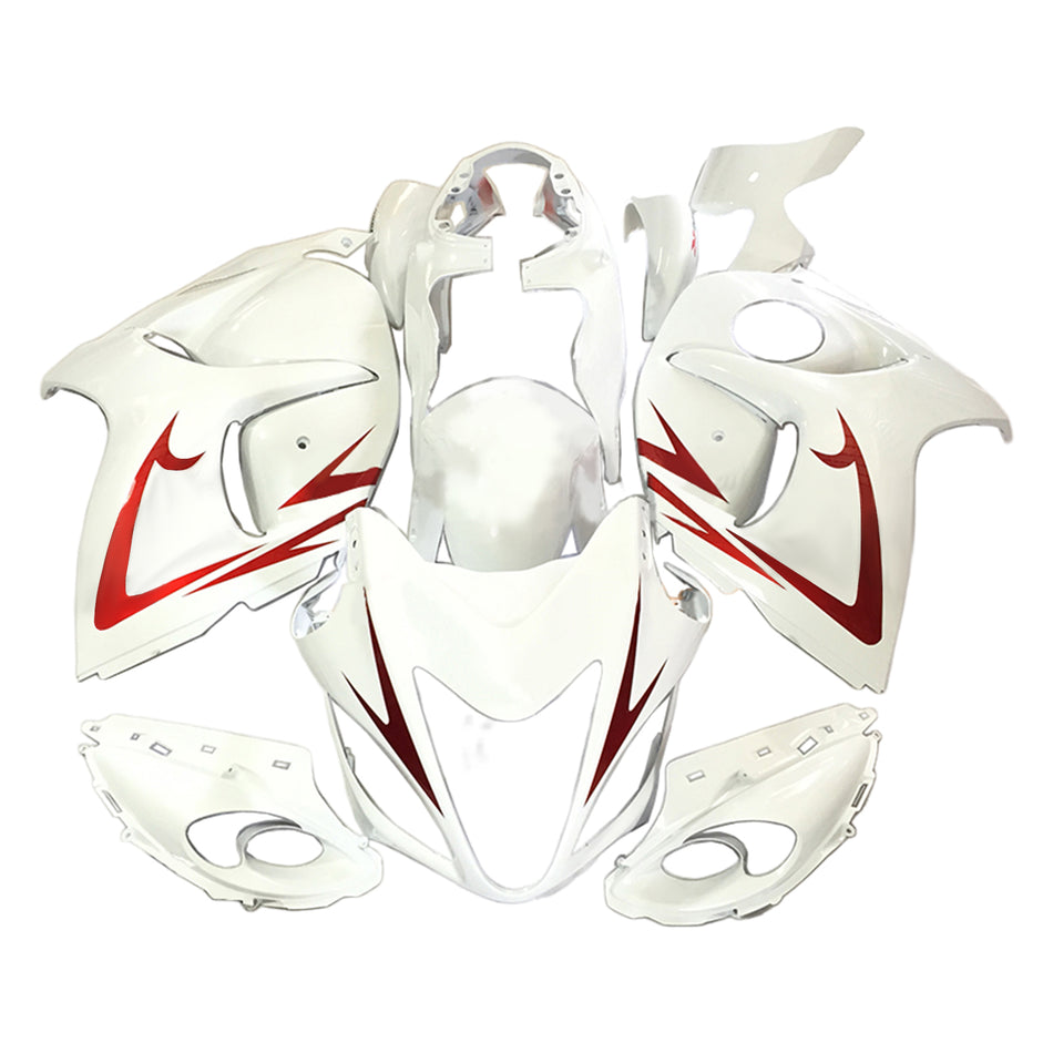 Amotopart Verkleidungsset f眉r Suzuki Hayabusa GSX1300R 2008-020, Karosserie, Kunststoff, ABS