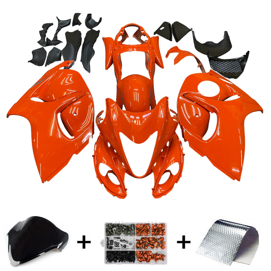 Amotopart Suzuki Hayabusa GSXR1300 2008-2020 Kit de carénage Corps Plastique