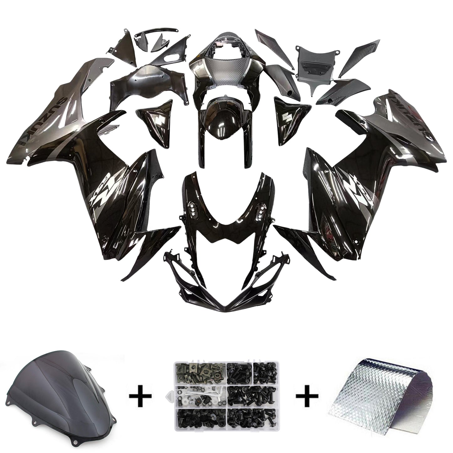 Amotopart Verkleidung Suzuki GSXR 600/750 (2011-2021) K11-Verkaufskit