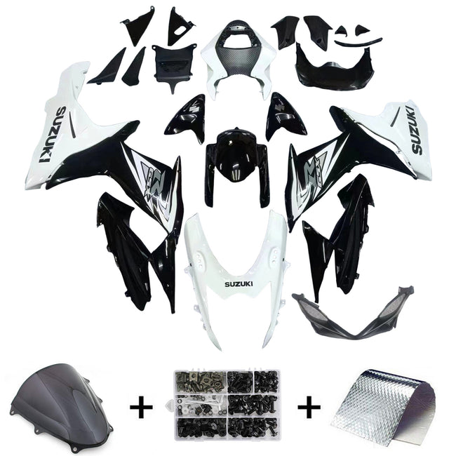 Amotopart Suzuki GSXR 600/750 2011-2022 K11 kit carénage carrosserie plastique ventre