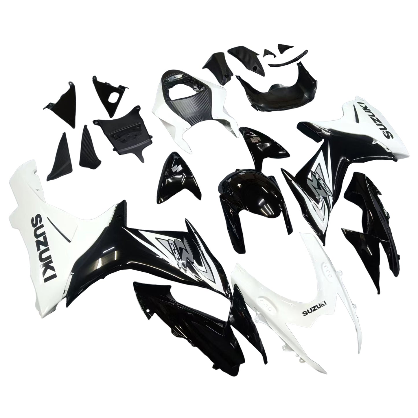 Amotopart Suzuki GSXR 600/750 2011-2022 K11 kit carénage carrosserie plastique ventre