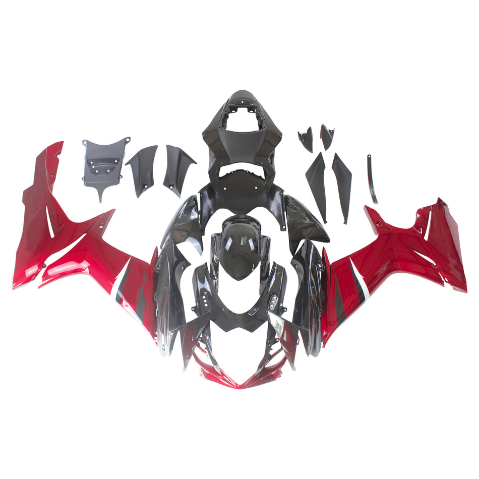 Amotopart Suzuki GSXR 600/750 2011-2022 K11 Verkleidungs Kit K?rperwerk Kunststoffbauch