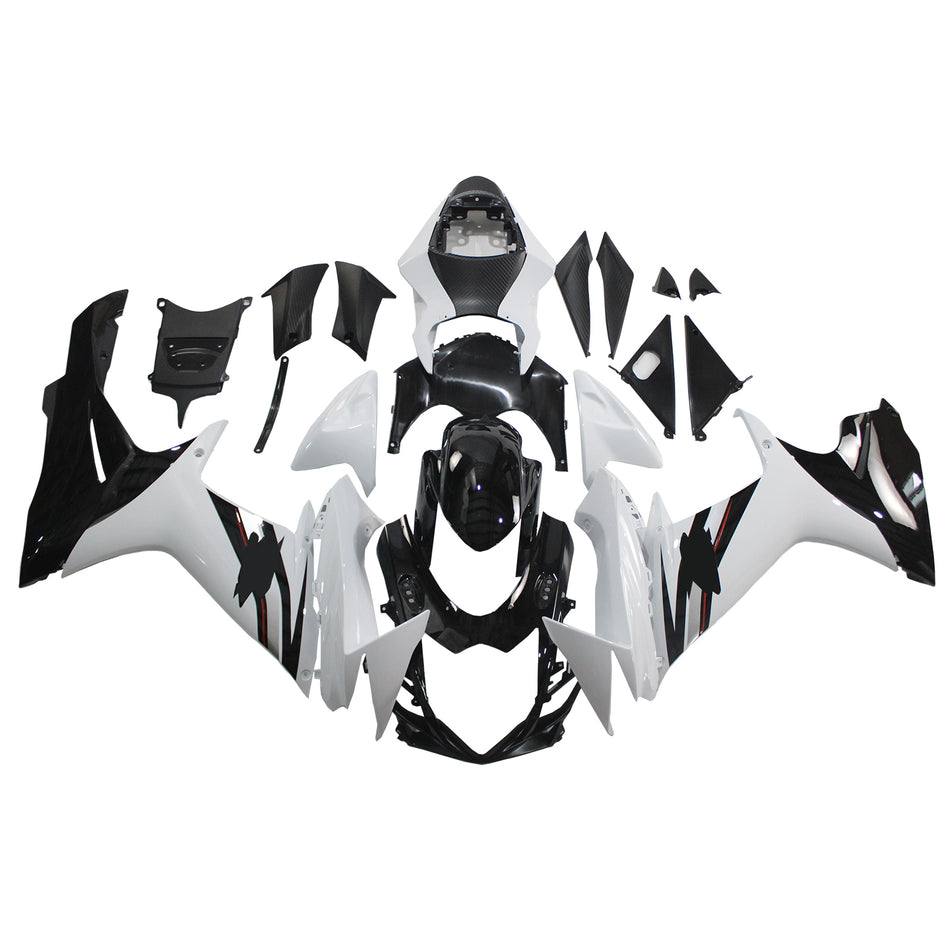 Amotopart Suzuki GSXR 600/750 2011-2022 K11 Verkleidungs Kit K?rperwerk Kunststoffbauch