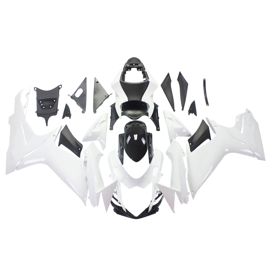 Amotopart Suzuki GSXR 600/750 2011-2022 K11 Verkleidungs Kit Körperwerk Kunststoffbauch