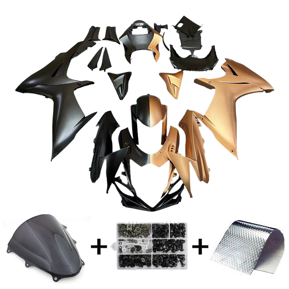 Amotopart Suzuki GSXR 600/750 2011¨C2023 K11 Verkleidungsset, Karosserie, Kunststoff, ABS
