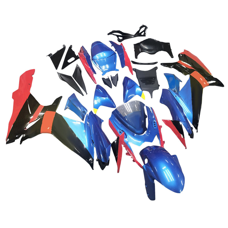 Amotopart Suzuki GSXR 600/750 2011¨C2023 K11 Verkleidungsset, Karosserie, Kunststoff, ABS