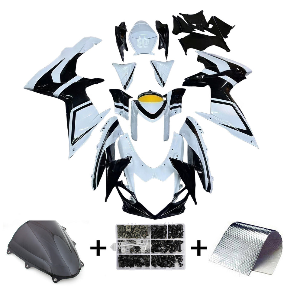 Amotopart Suzuki GSXR 600/750 2011¨C2023 K11 Verkleidungsset, Karosserie, Kunststoff, ABS
