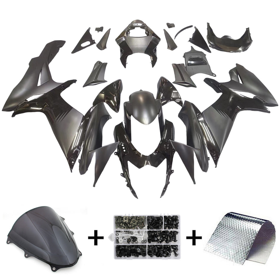 Amotopart Suzuki GSXR 600/750 2011¨C2023 K11 Verkleidungsset, Karosserie, Kunststoff, ABS