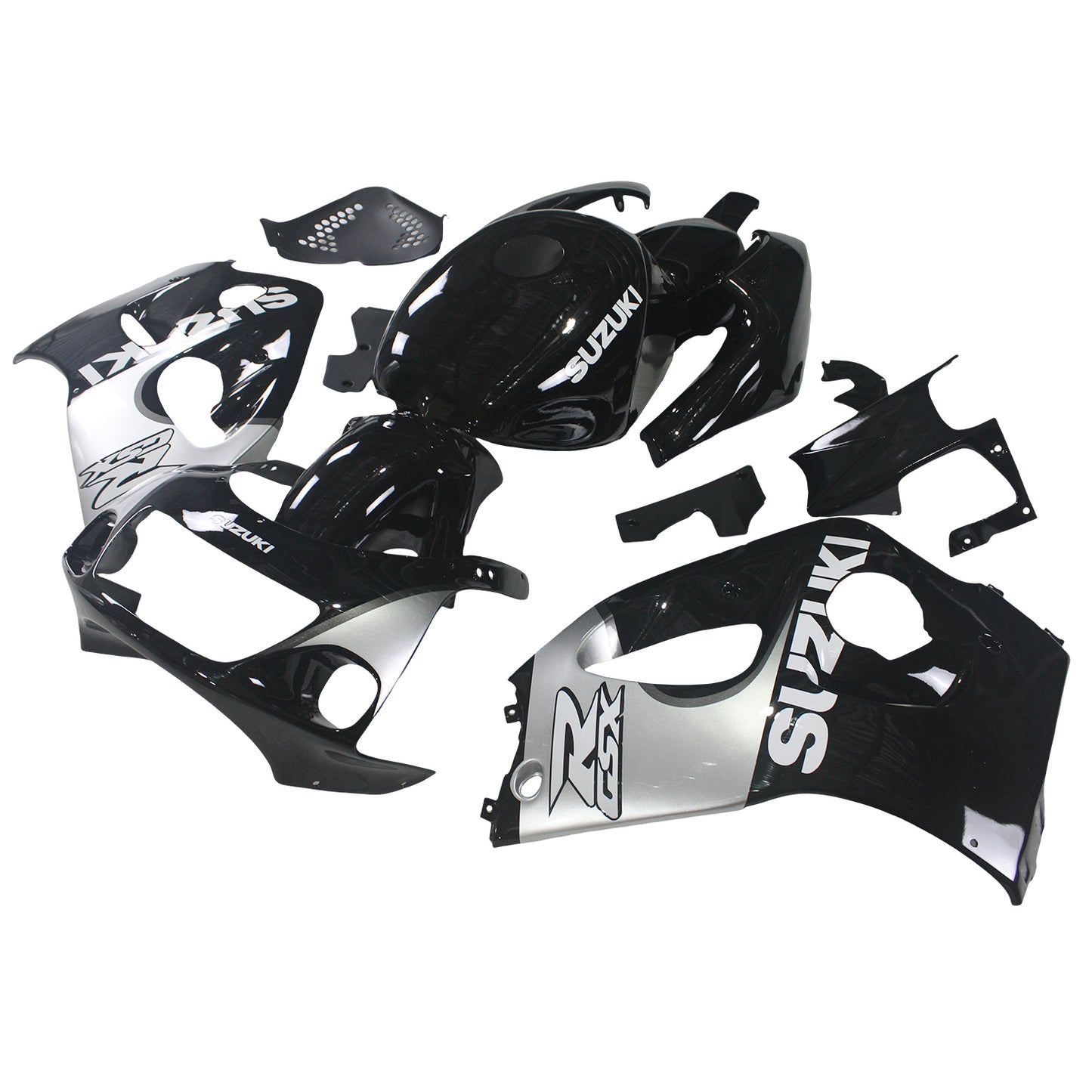 Amotopart Suzuki GSXR600 1996–2000 GSXR750 1996–1999 Verkleidungsset Karosserie