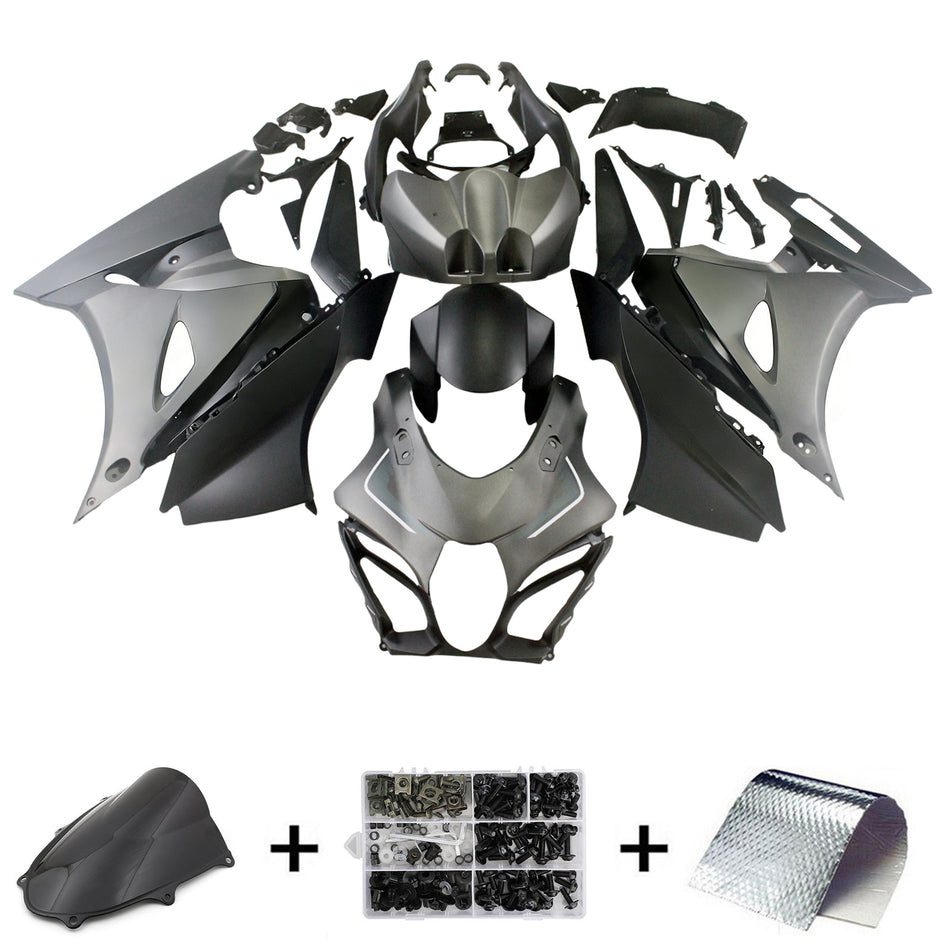 Amotopart Suzuki GSXR1000 2017-2020 K17 Schwarzverkleidungskit