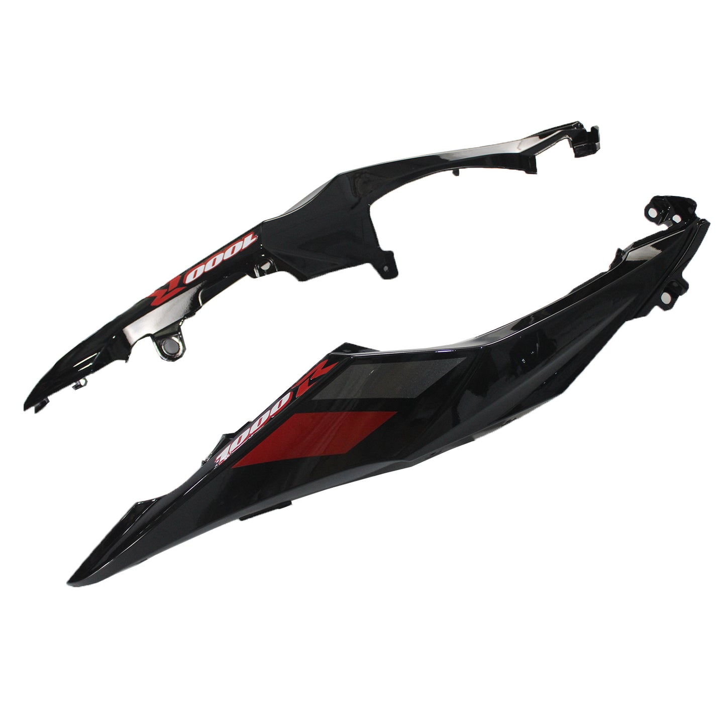 Amotopart Suzuki GSXR1000 2017-2020 K17 Glossy Red & Blackfairing Kit