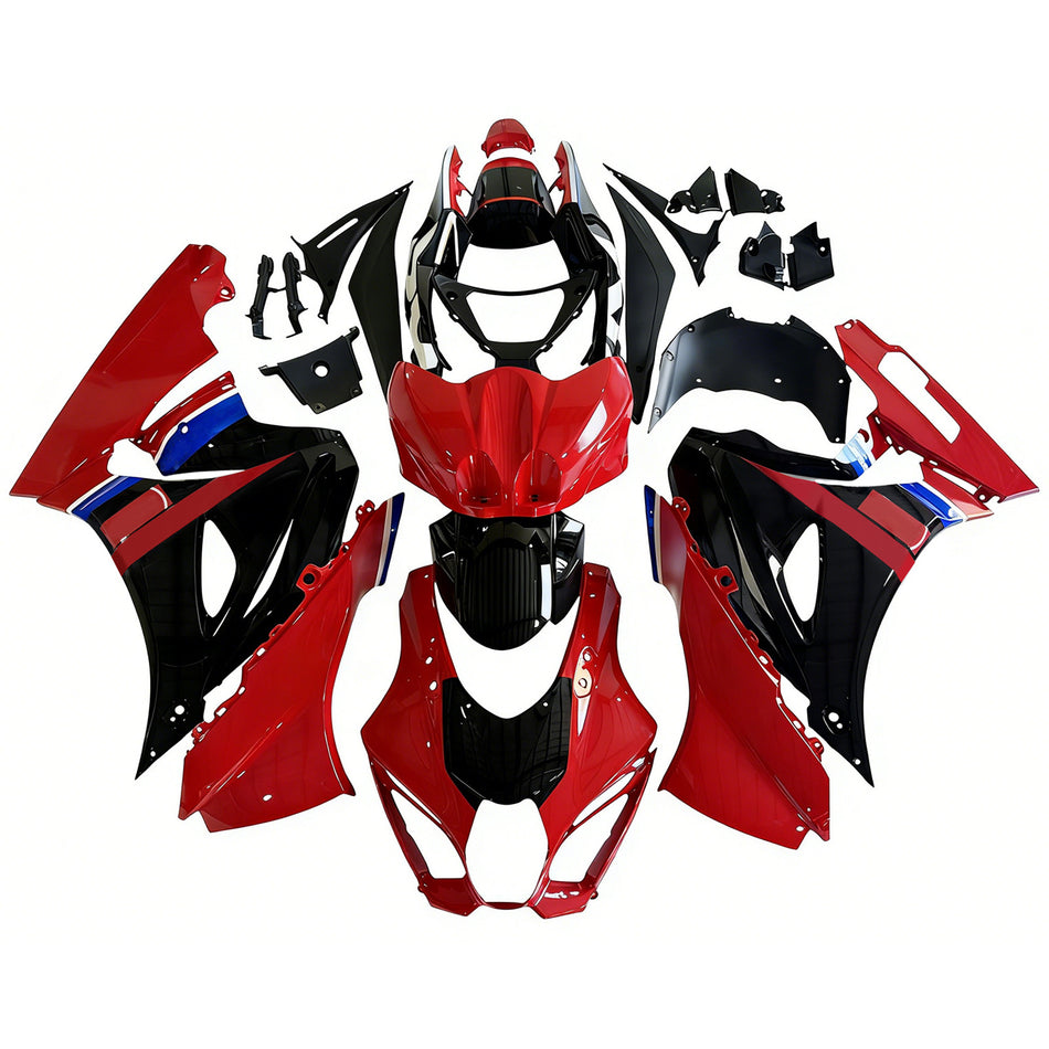 Amotopart Suzuki GSXR1000 2017–2023 K17 Verkleidungsset, Karosserie, Kunststoff, ABS