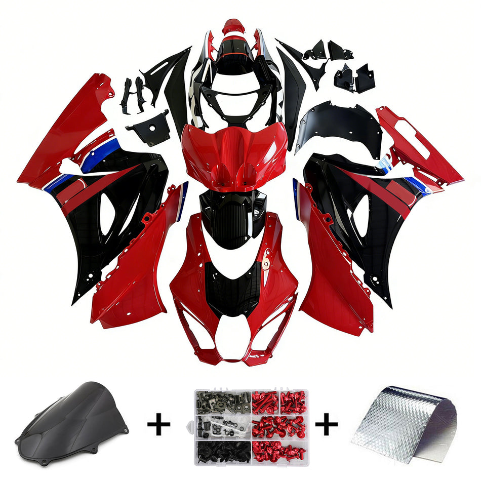 Amotopart Suzuki GSXR1000 2017–2023 K17 Verkleidungsset, Karosserie, Kunststoff, ABS