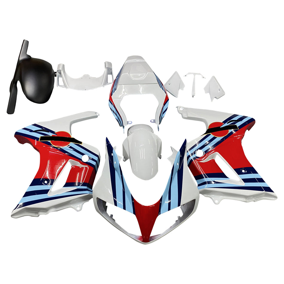 Amotopart Suzuki SV650 2003-2013 Wei?es Rotverkleidungskit