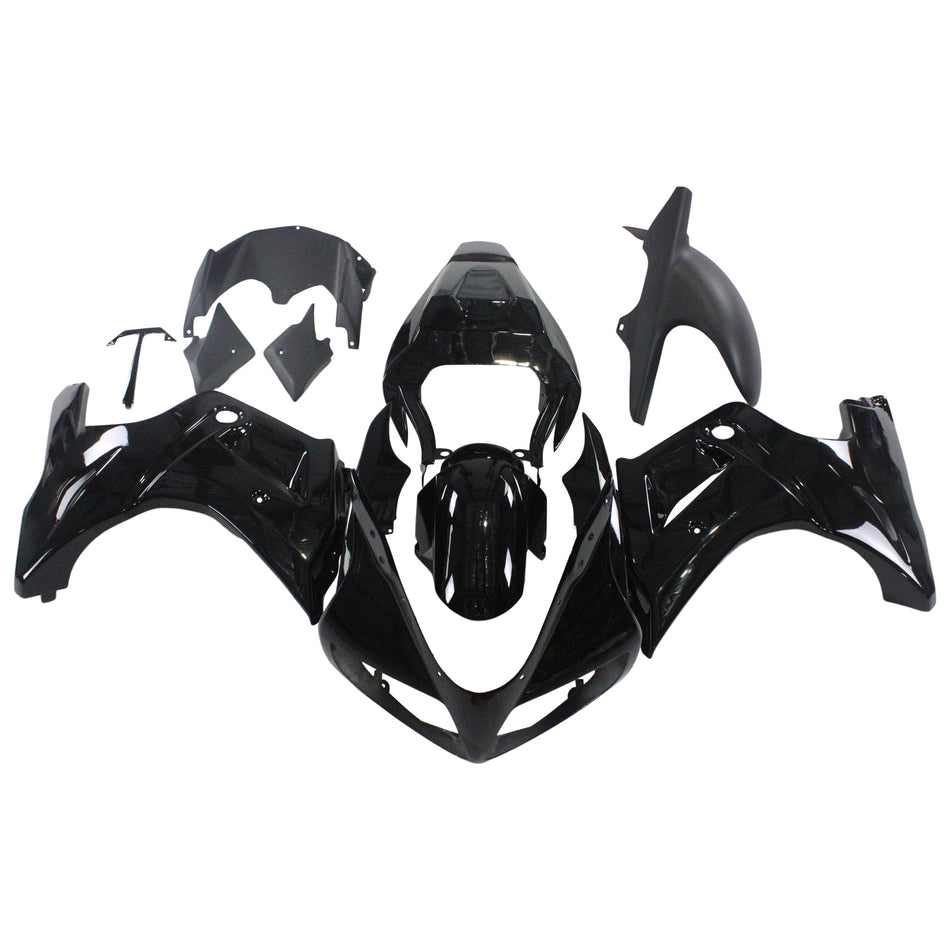 Amotopart Suzuki SV650 2003-2013 Gl?nzende Schwarzverkleidung Kit