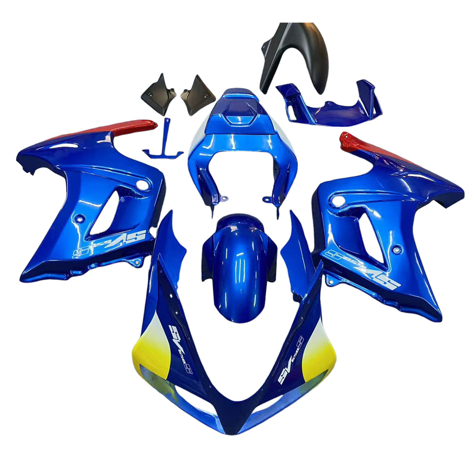 2003-2013 Suzuki SV650 Einspritzverkleidungs-Set, Karosserie, Kunststoff, ABS