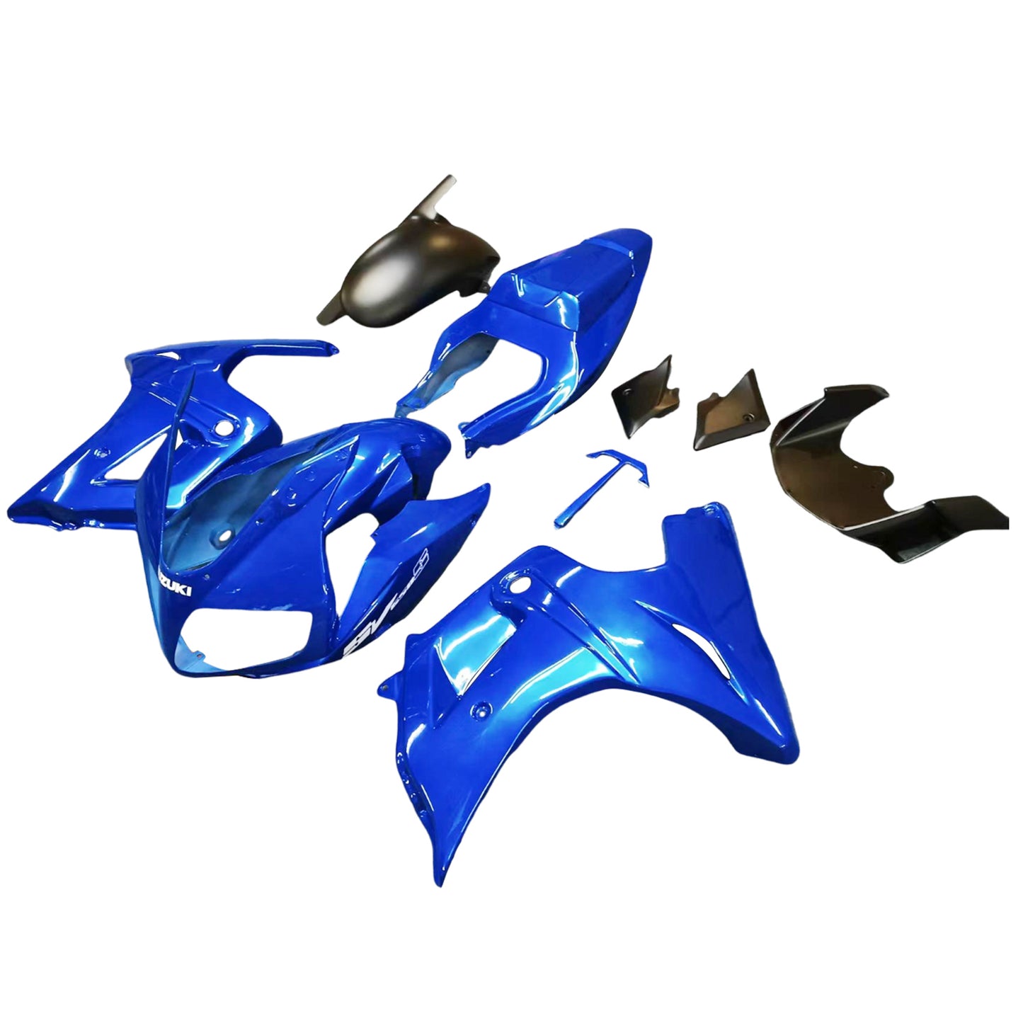 2003–2013 Suzuki SV650 Einspritzverkleidungs-Set, Karosserie, Kunststoff, ABS