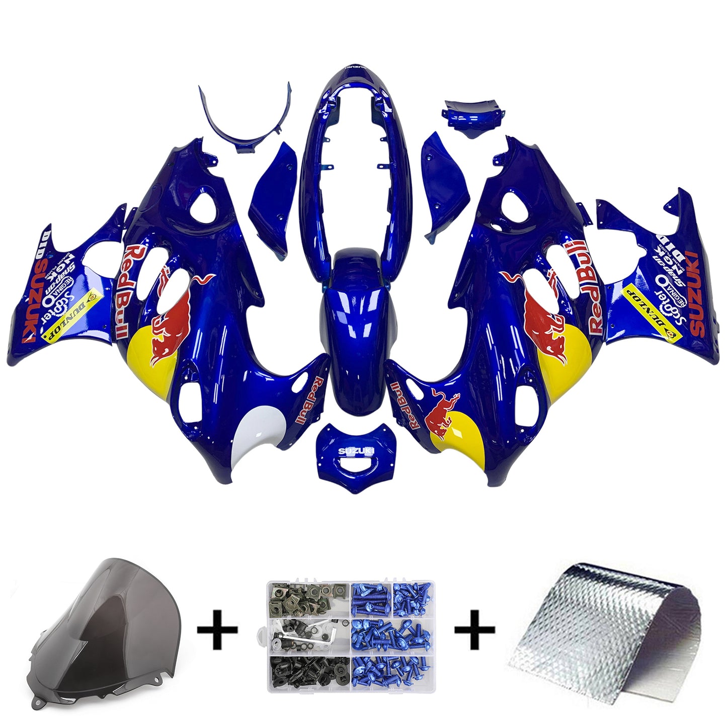 Amotopart Suzuki Katana GSXF600 GSXF750 1998-2006 Verkleidungskit