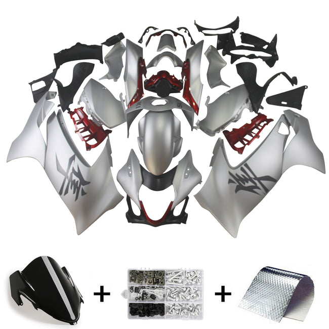 Amotopart Verkleidungsset für Suzuki Hayabusa GSX1300R 2021–2023, Karosserie, ABS