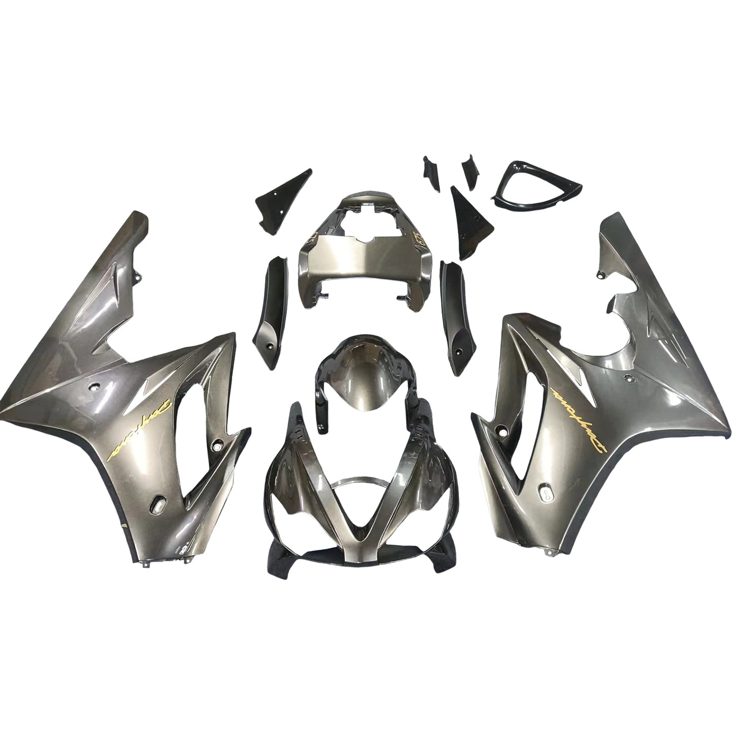 AMOTOPART FAKINGS Triumph Daytona 675 2006-2008 Grauverkleidungskit