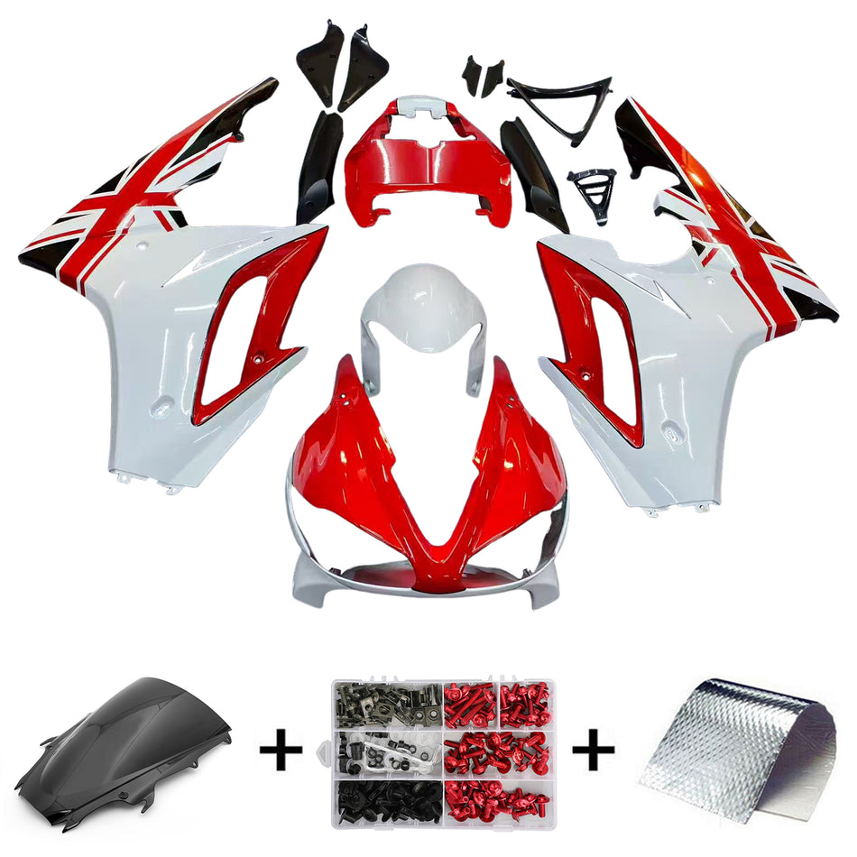 2009-2012 Triumph Daytona 675 Einspritzverkleidungssatz Karosserie Kunststoff ABS