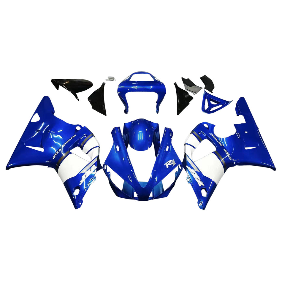 AMOTOPART ABS-Injektion Kunststoff Kitverkleidung yamaha yzf r1 2000-2001 Blau Generikum