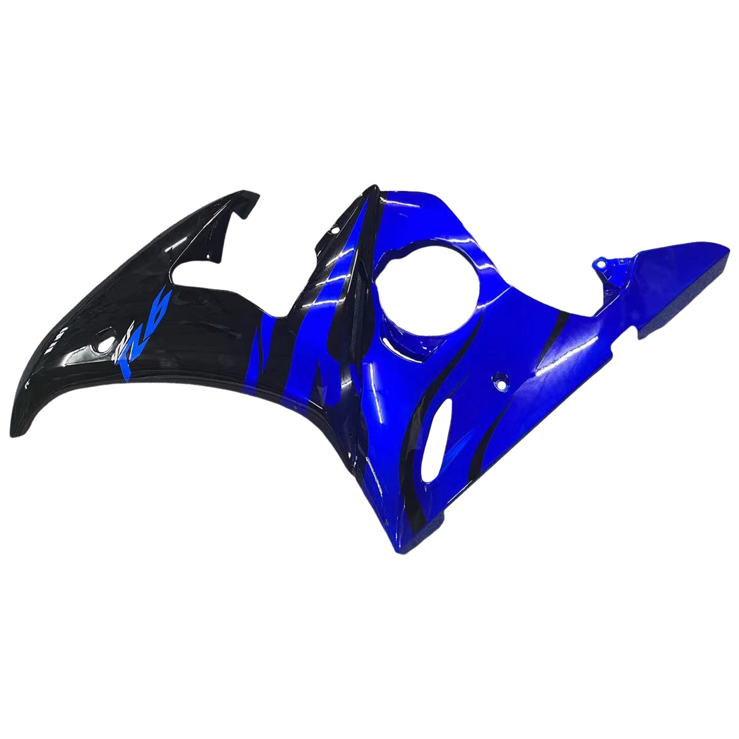 Amotopart 2003 2004 Yamaha YZF R6 Verkleidungsverkleidung Blue Black Kit