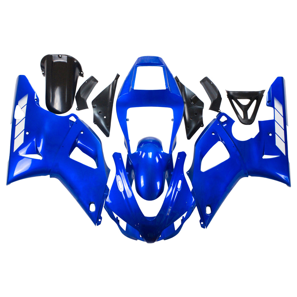 Amotopart Yamaha 1998-1999 YZF 1000 R1 Blue Fearing Kit