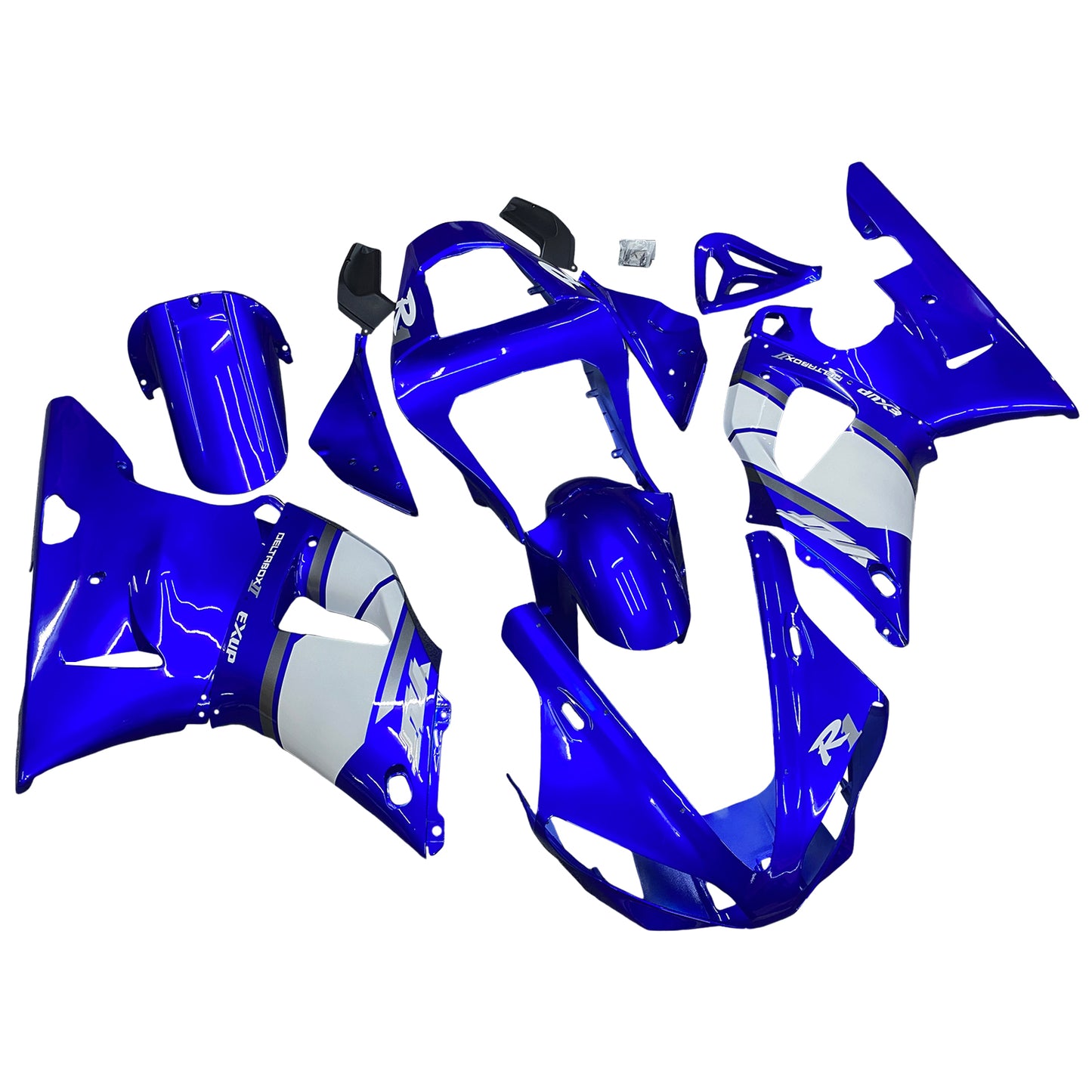 Amotopart 2000-2001 Yamaha YZF-R1 Blue Fearing Kit