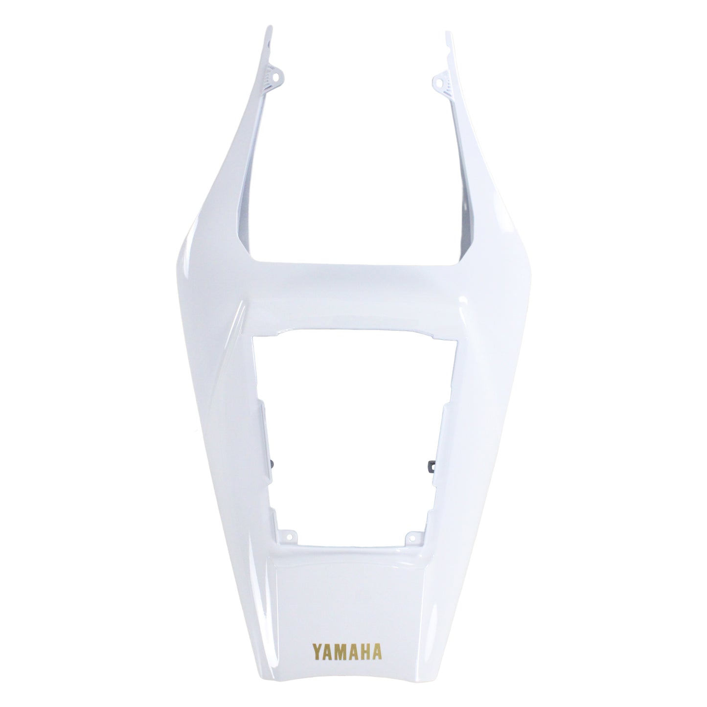 Amotopart Yamaha 2002-2003 YZF 1000 R1 White Golden Logo Abzugskit