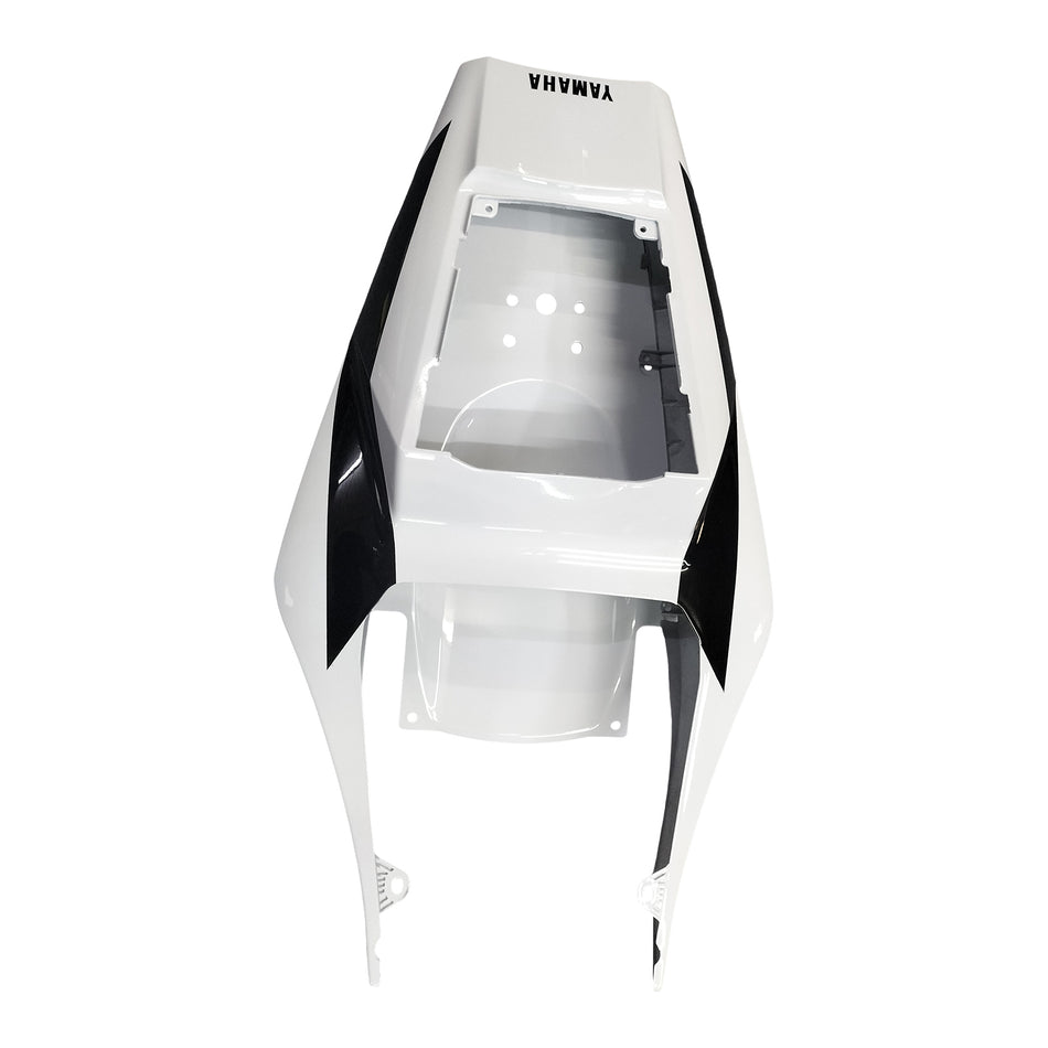 Amotopart Yamaha 2002-2003 YZF 1000 R1 Kit de carénage Noir Mix Blanc