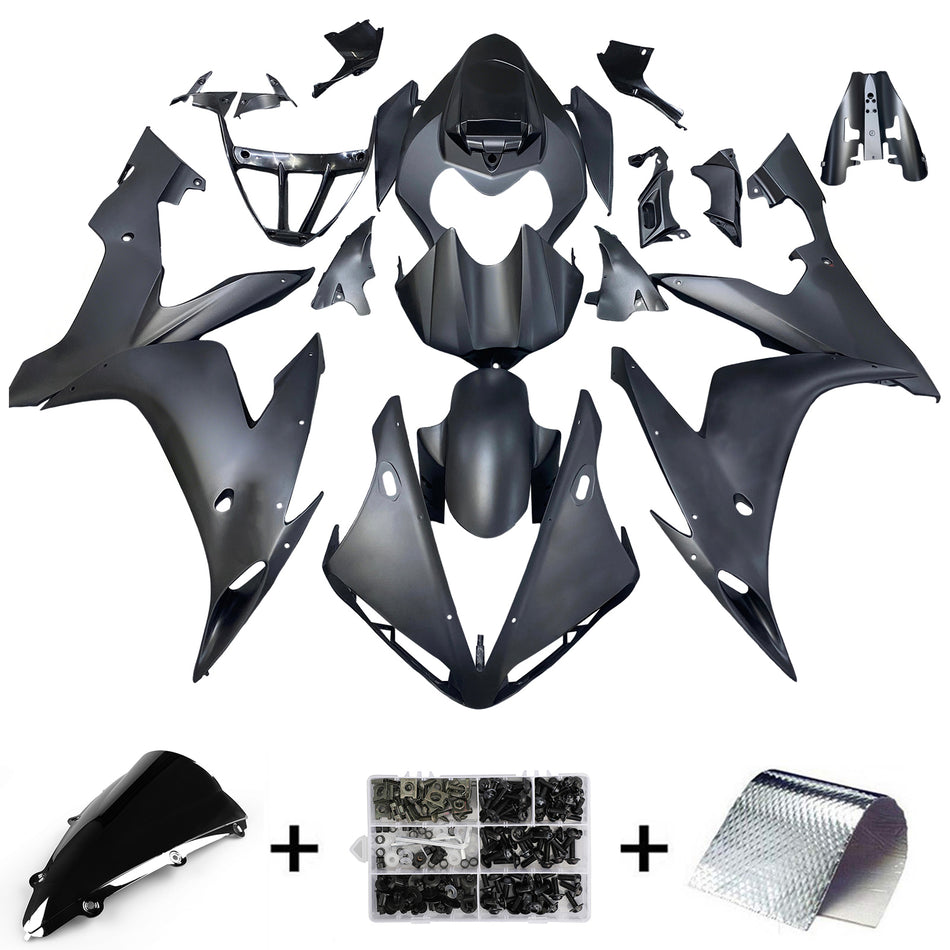 Amotopart Verkleidungsset für Yamaha YZF 1000 R1 2004–2006, Karosserie, Kunststoff, ABS
