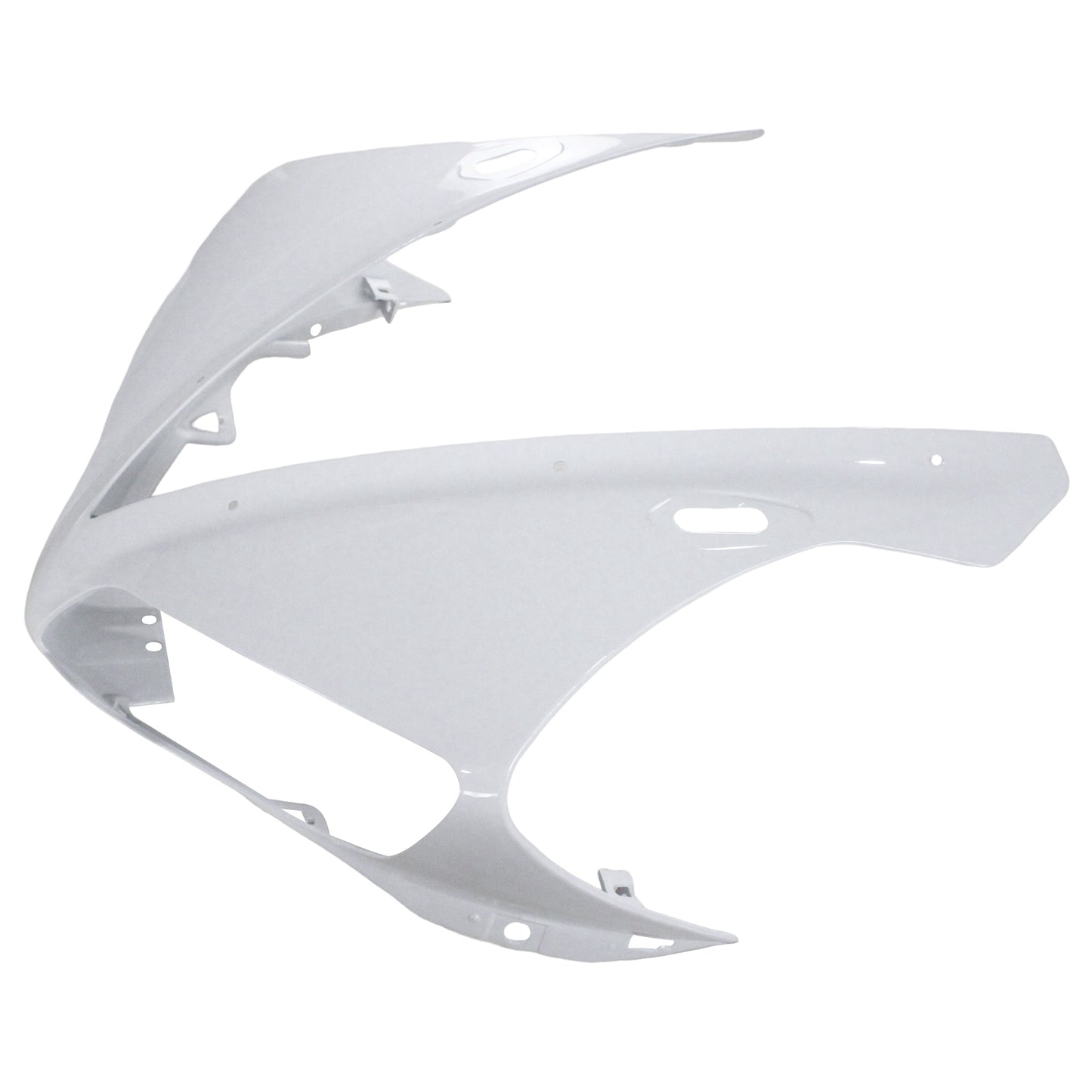 Amotopart Yamaha 2004-2006 YZF 1000 R1 White Golden Logos Abzugskit