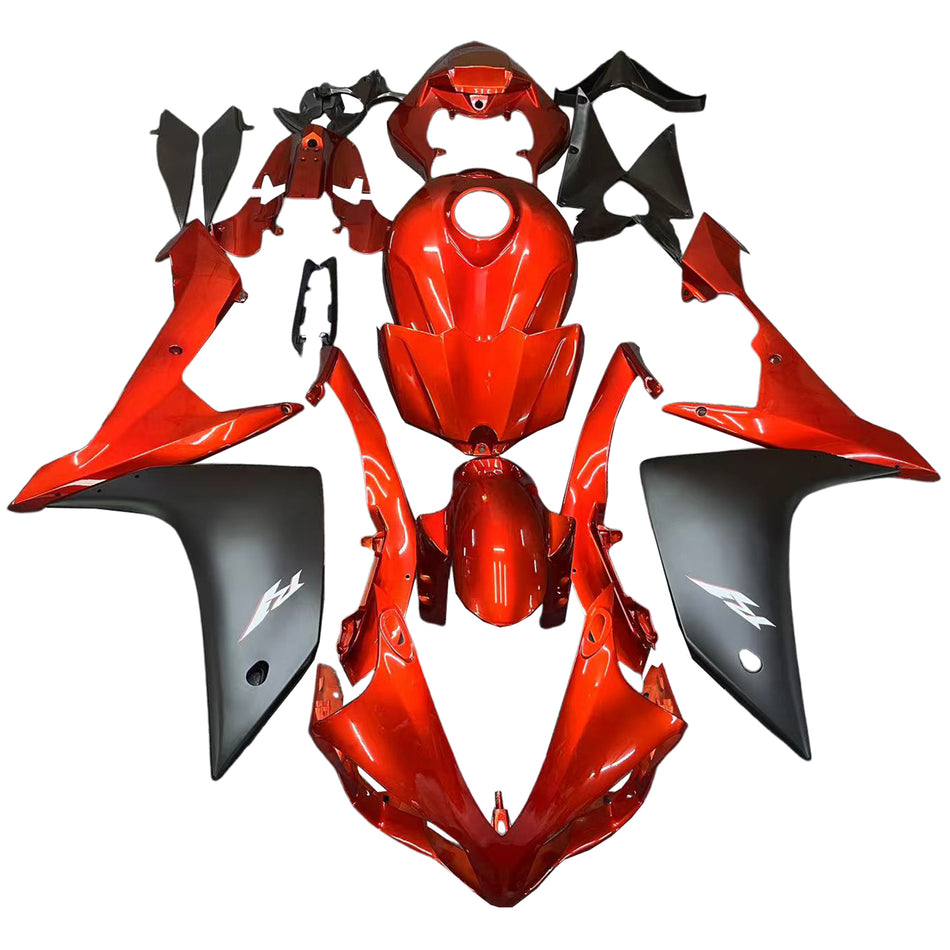 Amotopart Verkleidungsset für Yamaha YZF 1000 R1 2007–2008, Karosserie, Kunststoff, ABS