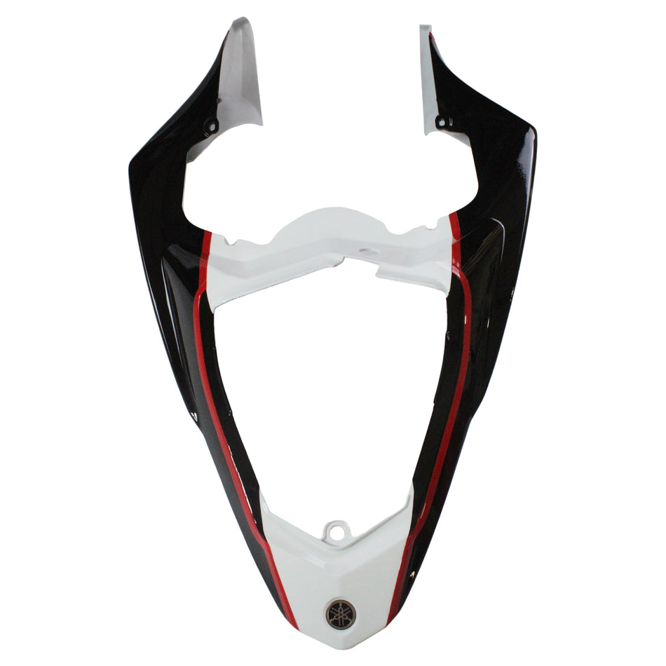 Amotopart Yamaha 2012-2014 YZF 1000 R1 Kit de carénage noir et blanc