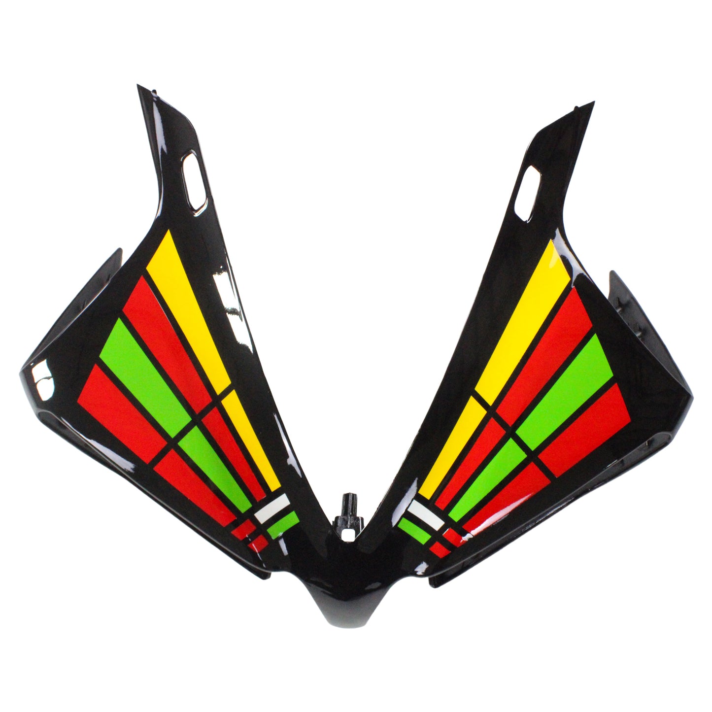 Amotopart Yamaha 2012-2014 YZF 1000 R1 Rainbow Black Fearing Kit