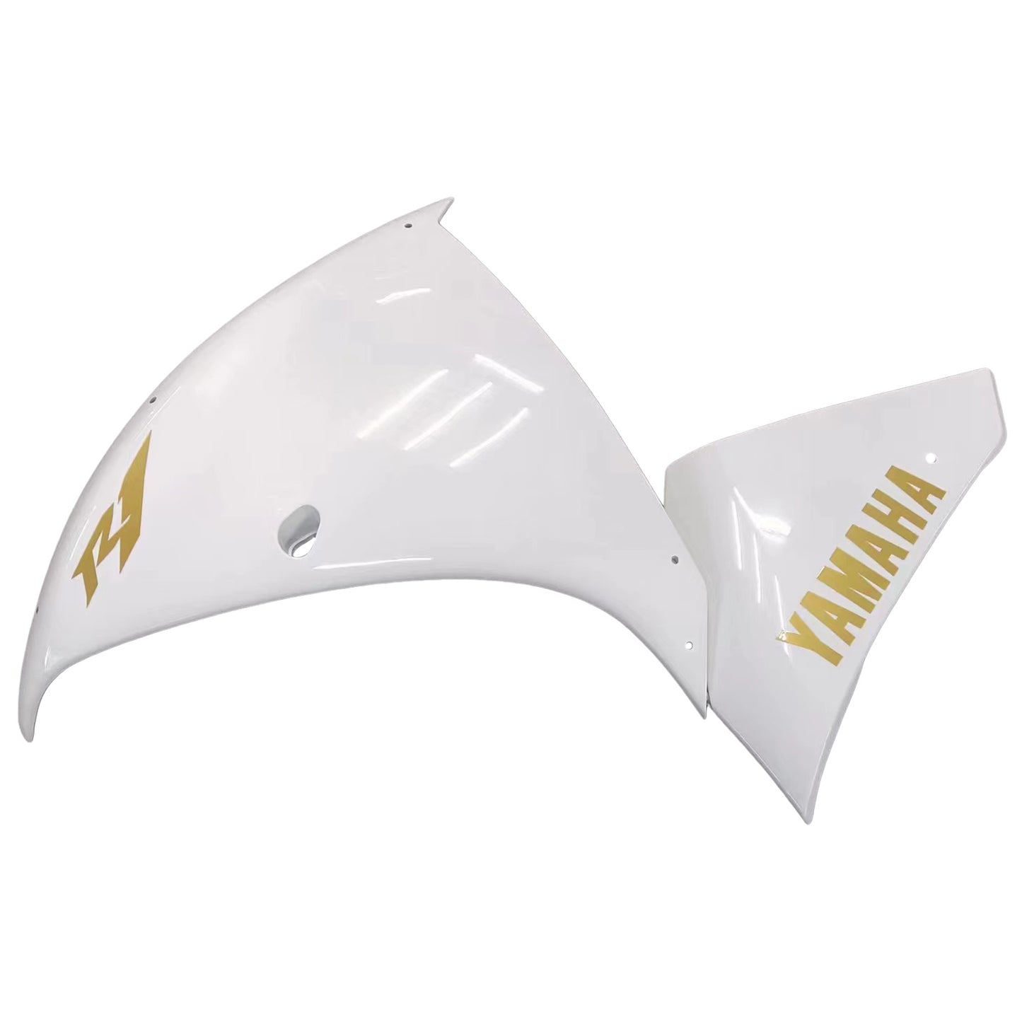 Amotopart Yamaha 2012-2014 YZF 1000 R1 White Fearing Kit