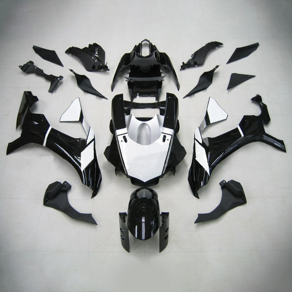 Amotopart Yamaha 2015-2019 YZF 1000 R1 Schwarzverkleidungskit