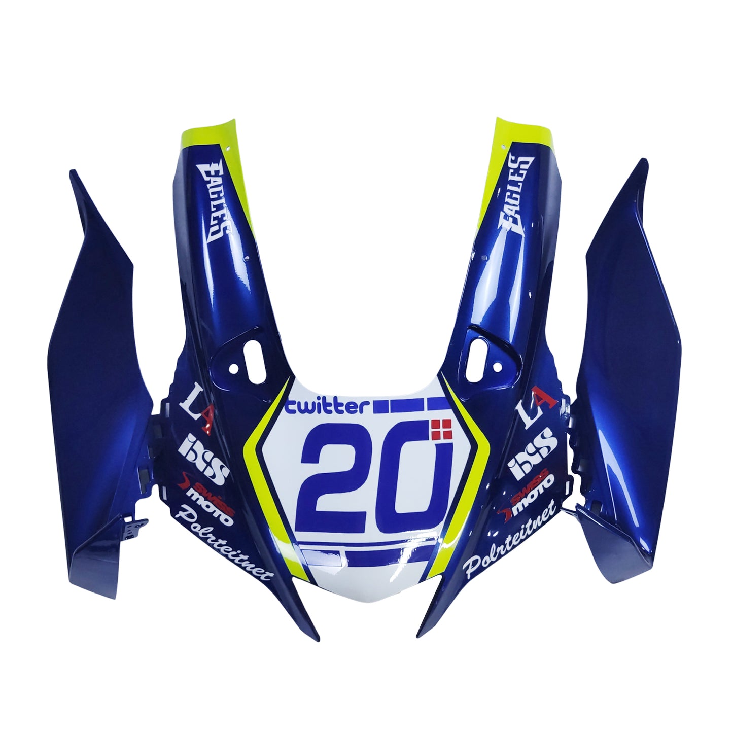 Amotopart Verkleidungsset für Yamaha YZF 1000 R1 2015–2019, Karosserie, Kunststoff, ABS