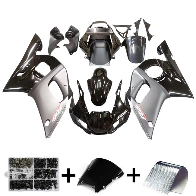 Amotopart 1998-2002 Yamaha YZF-R6 Schwarzverkleidungskit