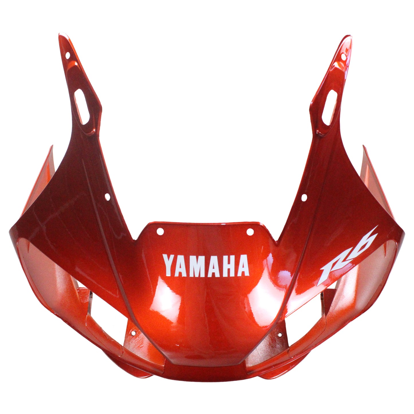 Amotopart Yamaha 1998-2002 YZF 600 R6 Orange Schwarzverkleidungskit