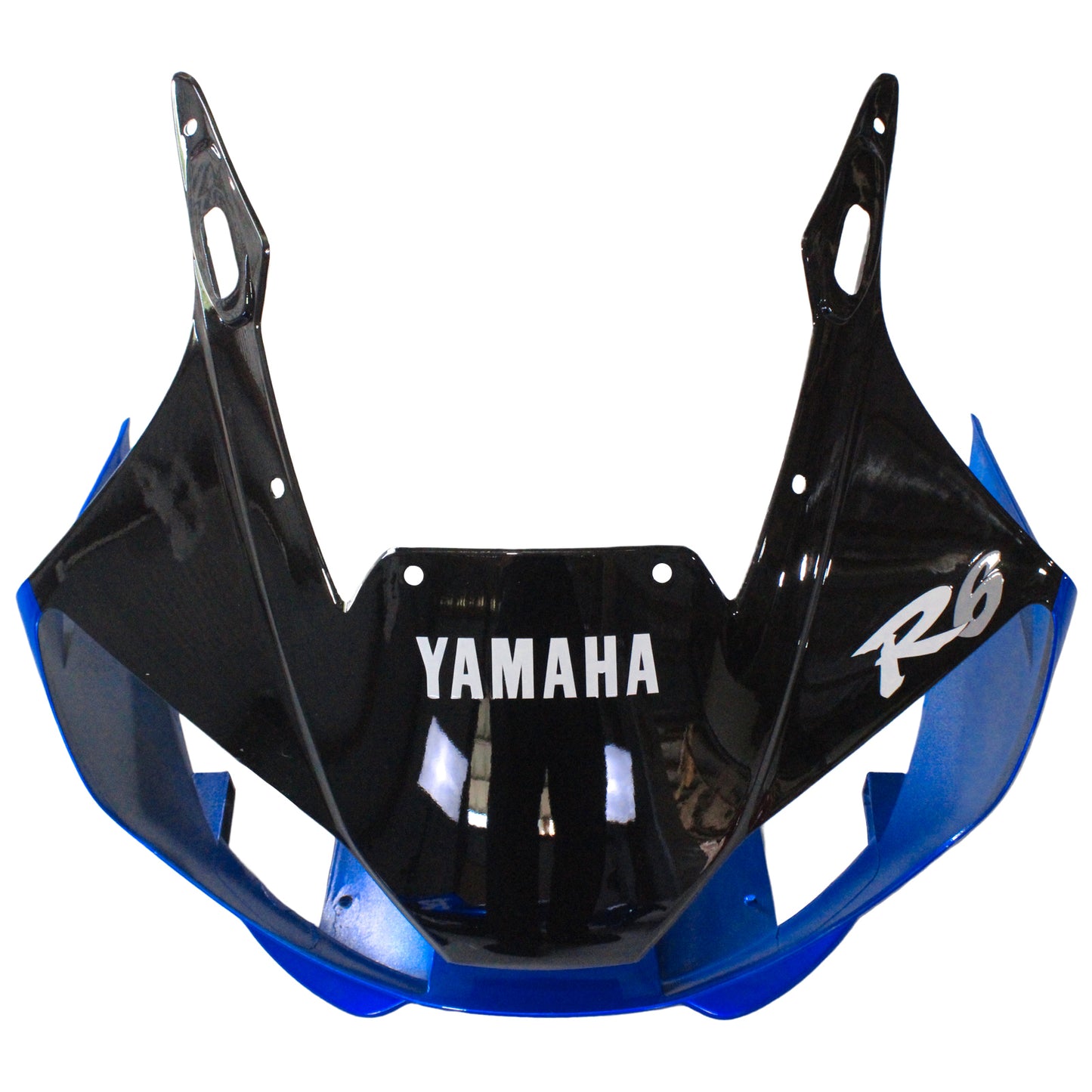 Amotopart Yamaha 1998-2002 YZF 600 R6 Schwarzer Mix Blue Fearing Kit