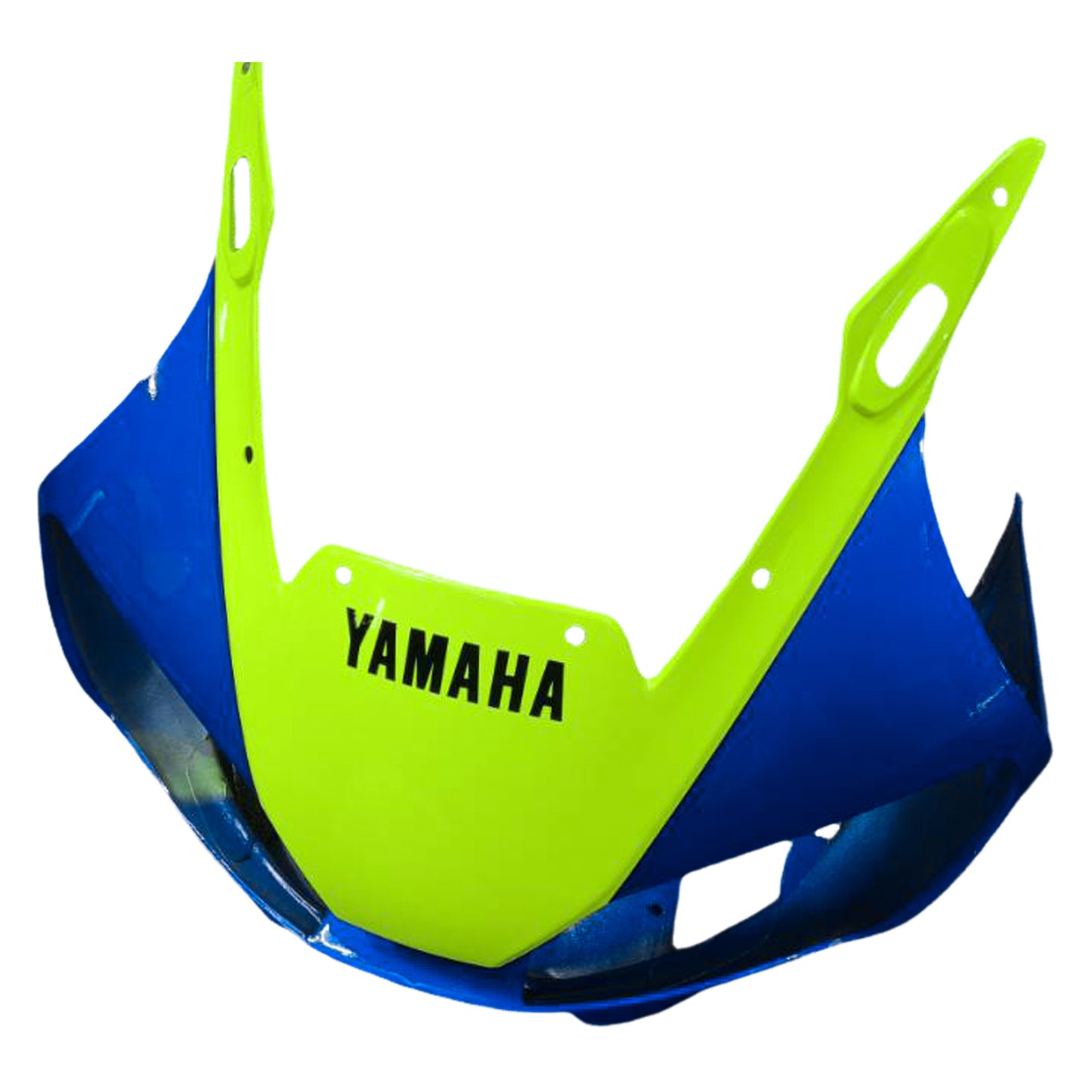 Amotopart Yamaha 1998-2002 YZF 600 R6 Blau mit fluoreszierendem Gelbverkleidungskit